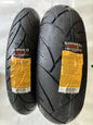 SHINKO 005 ADVANCE 120/70-ZR17 & 180/55-ZR17 Motorcycle Tires Front & Rear Set Pair