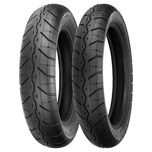Shinko 230 Tour Master Motorcycle Tire Set Front & Rear 130/90-16 & 170/80-15