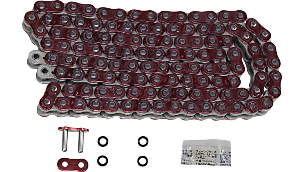 EK ZVX3 530 Sealed Extreme Sportbike Motorcycle Series Drive Chain Metallic RED 120L 120 Links