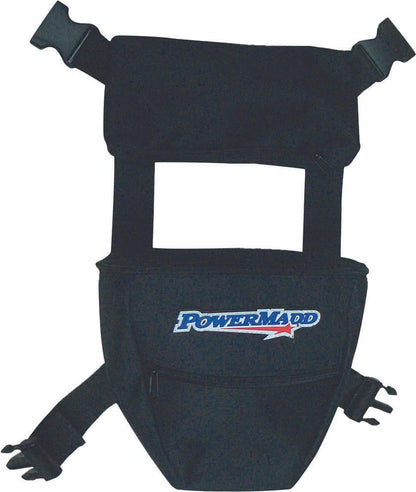 Powermadd Handlebar Riser Bag Universal Storage Bag – Fits ATV, Motorcycle, Bicycle, Snowmobile