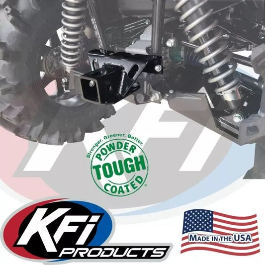 KFI Rear 2" Hitch Receiver Kawasaki Brute Force 650 KVF650 05-14 KVF750 750 05-24 MADE IN USA