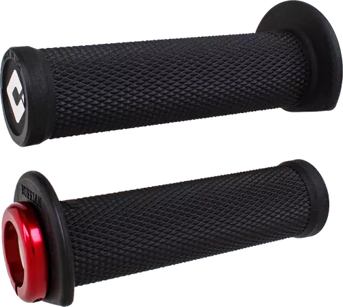 ODI LOCK ON RUFFIAN NO WAFFLE 2.1 LOCKING HANDLEBAR GRIPS 125mm Length ATV PWC JET SKI 7/8" THUMB THROTTLE