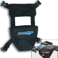Powermadd Handlebar Riser Bag Universal Storage Bag – Fits ATV, Motorcycle, Bicycle, Snowmobile