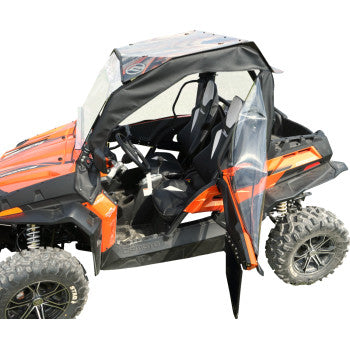 SEIZMIK 51-20984 Soft Cab Back with Zip Up Upper Doors Black CF Moto Z-Force 800 EX 4x4 / 1000