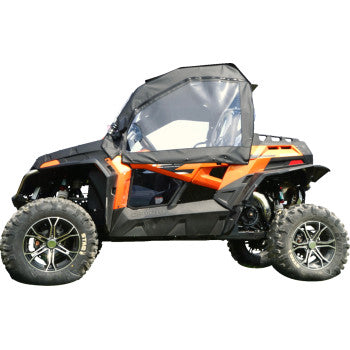 SEIZMIK 51-20984 Soft Cab Back with Zip Up Upper Doors Black CF Moto Z-Force 800 EX 4x4 / 1000