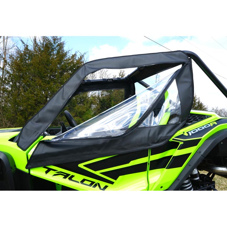 Seizmik Full Soft Doors  Canvas / Vinyl with Zipper Honda Talon 1000 2019-2023 Models