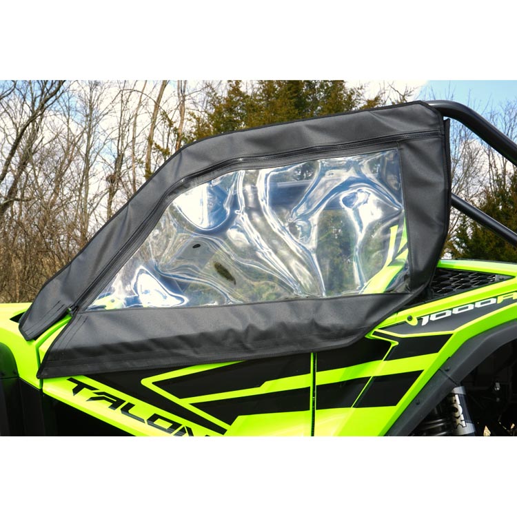 Seizmik Full Soft Doors  Canvas / Vinyl with Zipper Honda Talon 1000 2019-2023 Models