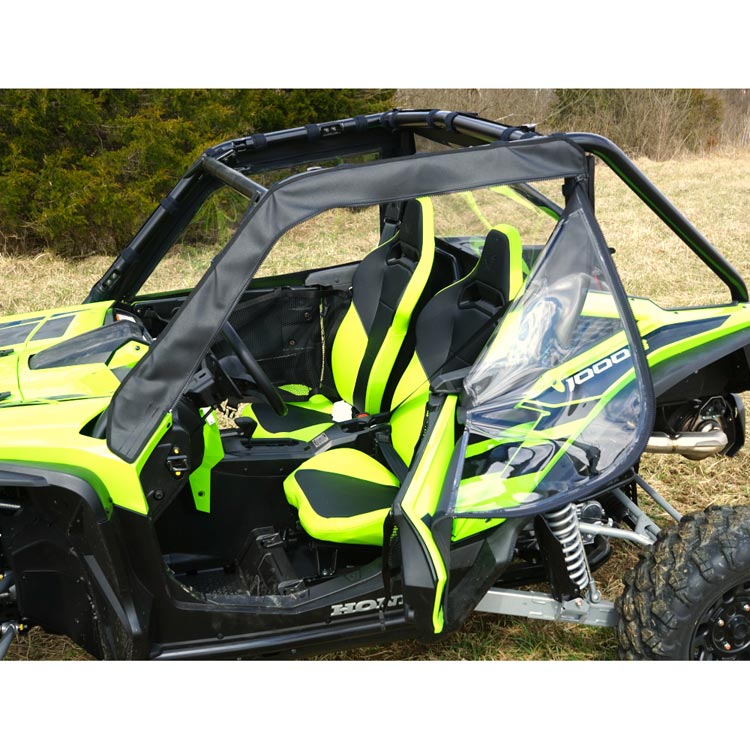 Seizmik Full Soft Doors  Canvas / Vinyl with Zipper Honda Talon 1000 2019-2023 Models