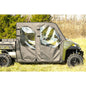 Seizmik Full Soft Doors Canvas / Vinyl with Zipper Polaris Ranger Crew XP 900 2014-2019 Models