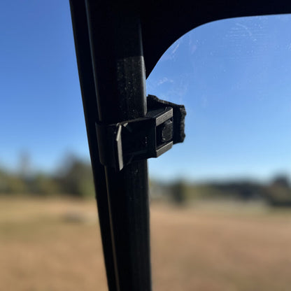 Seizmik Toolless Versa-Vent UV Resistant Polycarbonate Windshield Kit for Kawasaki Ridge