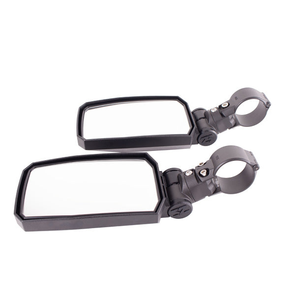 Seizmik TrailRider UTV Side x Side Rugged Breakaway Side View Mirrors (Pair) – Universal 1.75″ Inch Round Tube