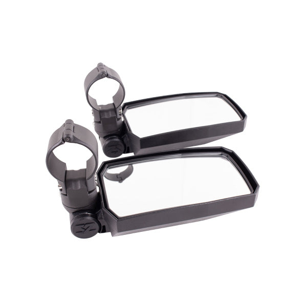 Seizmik TrailRider UTV Side x Side Rugged Breakaway Side View Mirrors (Pair) – Universal 1.75″ Inch Round Tube