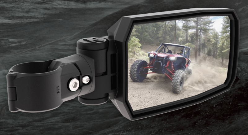 Seizmik Trail Rider Side View Mirror Set  – Clamp 2 Inch or 1.875 Inch Round Tube