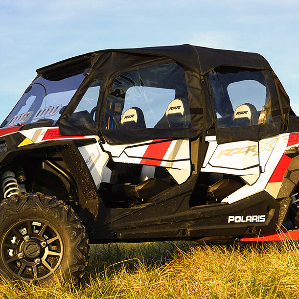 Seizmik Soft Upper Doors, Rear Window and Roof with Zipper Cab Enclosure Polaris RZR XP 4 1000 | XP 4 Turbo 2014-2025