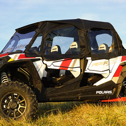 Seizmik Soft Upper Doors, Rear Window and Roof with Zipper Cab Enclosure Polaris RZR XP 4 1000 | XP 4 Turbo 2014-2025