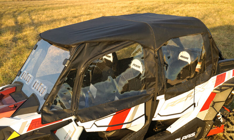Seizmik Soft Upper Doors, Rear Window and Roof with Zipper Cab Enclosure Polaris RZR XP 4 1000 | XP 4 Turbo 2014-2025
