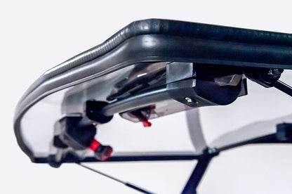 Flip-Up Open Seizmik Vented Windshield (Scratch Resistant Polycarbonate) fits Polaris Midsize 500 570 Size Pro-Fit Ranger