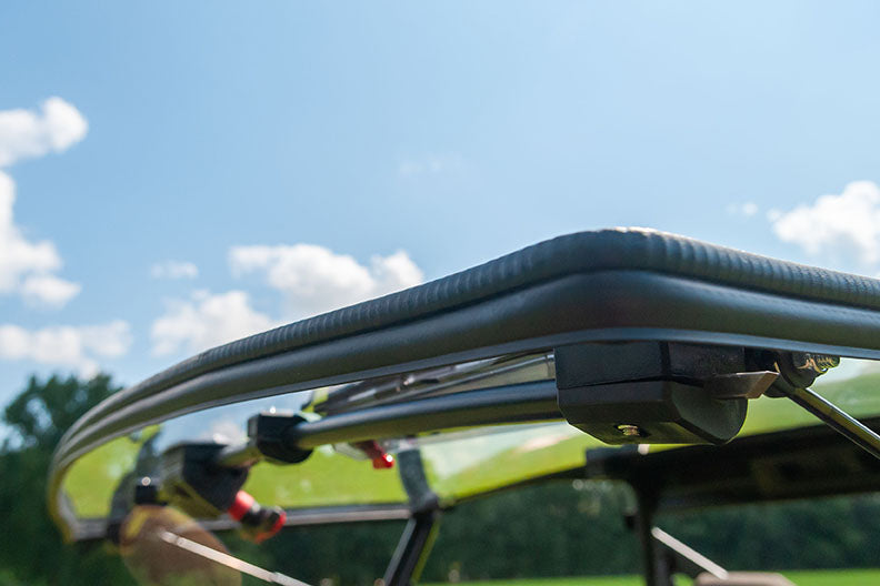 Flip-Up Open Seizmik Vented Windshield (Scratch Resistant Polycarbonate) fits Polaris Midsize 500 570 Size Pro-Fit Ranger