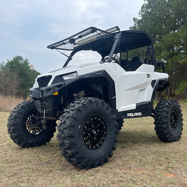 Seizmik Flip-Up Open Versa Vent Windshield (Scratch Resistant Polycarbonate)fits Polaris General 1000 2 + 4 Seaters