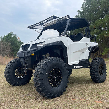 Seizmik Flip-Up Open Versa Vent Windshield (Scratch Resistant Polycarbonate)fits Polaris General 1000 2 + 4 Seaters