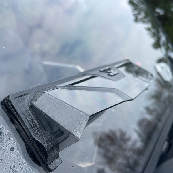 Seizmik Flip-Up Open Versa Vent Windshield (Scratch Resistant Polycarbonate)fits Polaris General 1000 2 + 4 Seaters