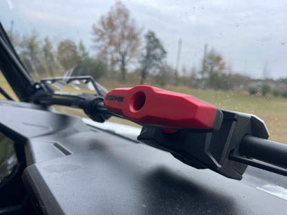 Seizmik Flip-Up Open Versa Vent Windshield (Scratch Resistant Polycarbonate)fits Polaris General 1000 2 + 4 Seaters