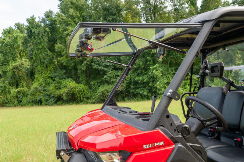 SEIZMIK FLIP UP WINDSHIELD KIT for 2016-2023 Can-Am Defender HD Max HD Models