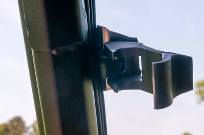 Seizmik Toolless Vented Windshield 2016-Up Polaris General 1000 XP ProFit UV Resistant Polycarbonate