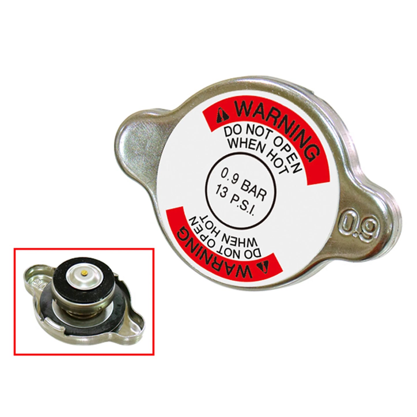 SPi Radiator Cap Polaris/Arctic Cat/Ski-Doo/Lynx .9 Bar 13 PSI