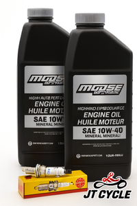 Yamaha TTR125 L E SE Oil Change Tune Up Kit Moose Offroad 10W‑40 NGK CR7HSA Dirtbike Maintenance