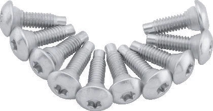 EFI Fuel Pump Top Plate Hardware Screw Kit 10 Pack for Harley 01-17 Softail FXST, Heritage FLST, 02-07 Electra Glide FLHT, Road King FLHR, Street Glide FLHX, Road Glide FLTR 1311D 8-32 x .590