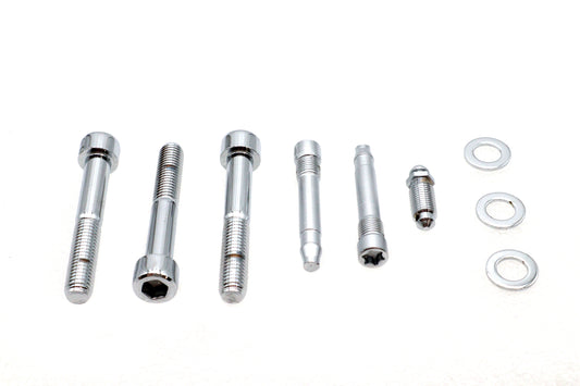 Allen Mount Kit for Harley models Rear Brake Pad Pins Caliper Chrome