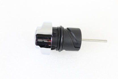 Chrome Oil Temperature Dipstick with Gauge fits Harley XR / XL 2004-up Replaces OEM# 63023-05
