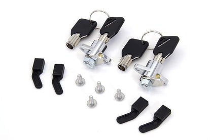 Drag Saddlebag & Tour-Pak Matching Lock / Key Kit for Harley Touring FLH/T 97-13