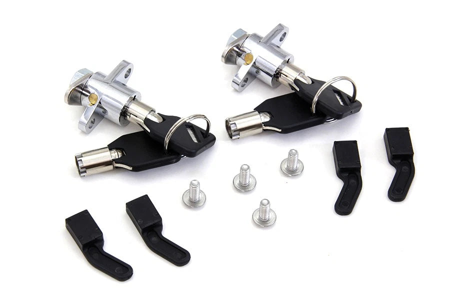 Drag Saddlebag & Tour-Pak Matching Lock / Key Kit for Harley Touring FLH/T 97-13