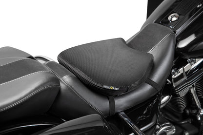 WILD ASS MOTORCYCLE CRUISER HARLEY AIR SEAT CUSHION PAD SADDLE LITE BLACK