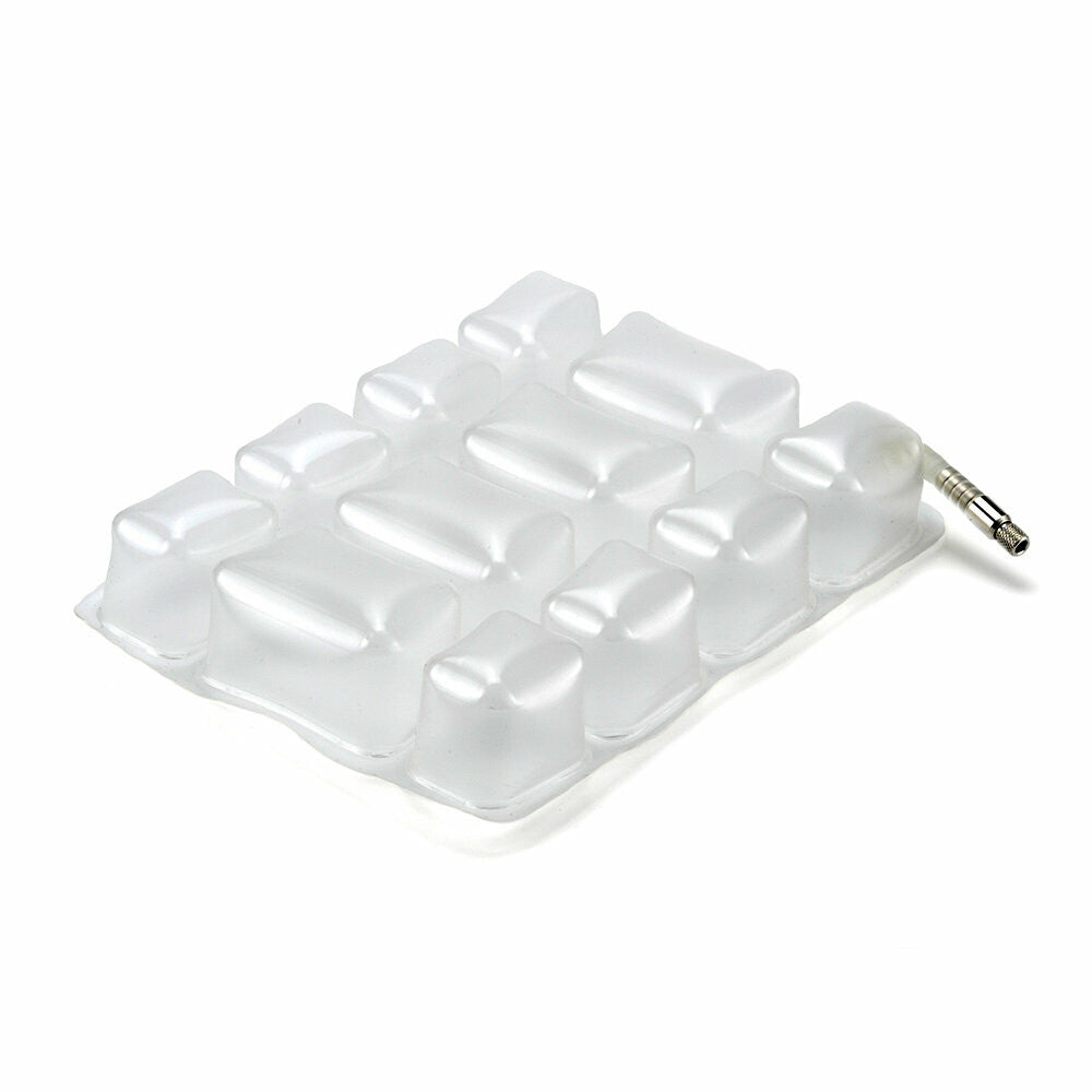 WILD ASS MOTORCYCLE SEAT AIR CUSHION PASSENGER PAD PILLION LITE BLACK