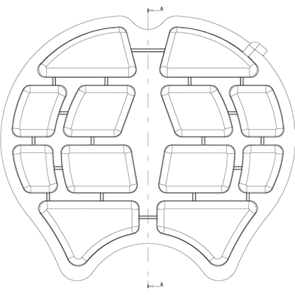 WILD ASS MOTORCYCLE SEAT CUSHION PAD HARLEY CRUISER TOURING SMART AIRGEL GEL BLACK