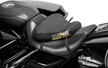 WILD ASS SEAT MOTORCYCLE CUSHION PAD SPORT SPORTBIKE DUAL SPORT CRUISER ADVENTURE AIRGEL GEL BLACK