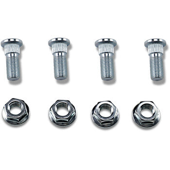 MOOSE RACING HARD-PARTS 0213-0771 Front Wheel Stud Wheel Stud and Nut - Kit Polaris Trail Blazer Magnum Sportsman Scrambler Trail Boss Xpedition Xplorer - JT Cycle & ATV