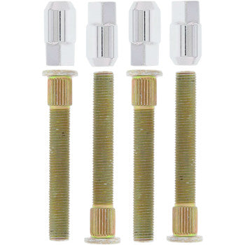 MOOSE RACING 0213-0781 Wheel Studs and Nuts - Kit Polaris RZR