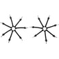Moose Utility Snow Tire Chain Bungee Tensioner Pair ATV UTV - JT Cycle & ATV