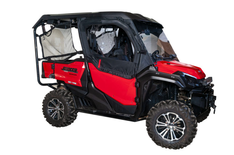 Seizmik #06021 Framed 1/2 Upper Doors Door Pair Set Kit – Honda Pioneer 1000 - JT Cycle & ATV