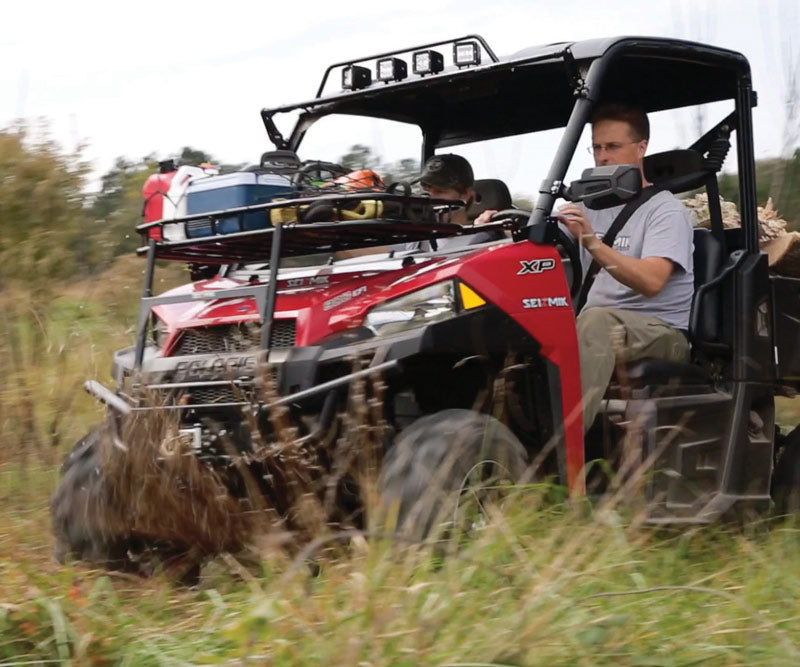 Seizmik #08070 Hood Rack – Polaris Full and Mid-Size Round Tube Ranger - JT Cycle & ATV