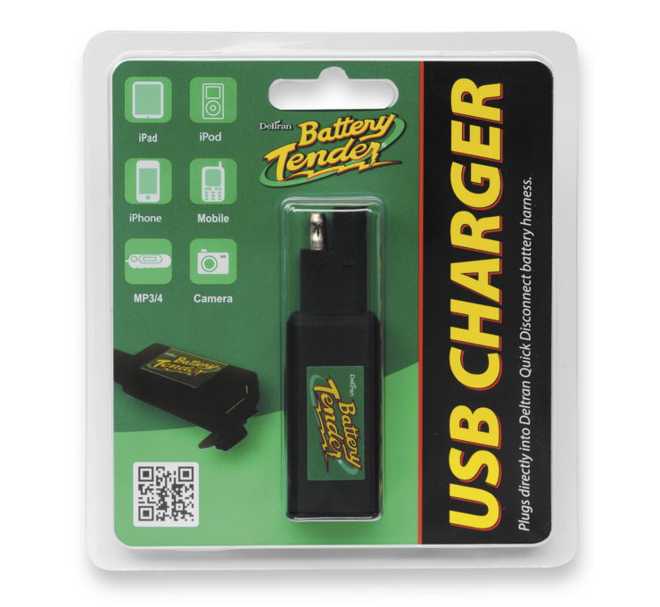 Deltran Battery Tender Motorcycle USB Charger #081-0158 - JT Cycle & ATV