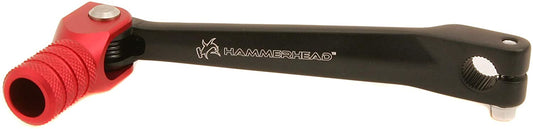 Hammerhead Red Premium Forged Shift Lever: compatible with Honda CRF80F/CRF100F/XR80 S/XR100 (1981-2013) 11-0102-02-10