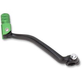 Hammerhead Green Premium Forged Shift Lever (Offset tip options): compatible with Kawasaki KX250F (2009-Current) 11-0346-02-30