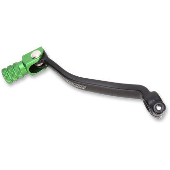 Hammerhead Green Premium Forged Shift Lever (Offset tip options): compatible with Kawasaki KX250F (2009-Current) 11-0346-02-30