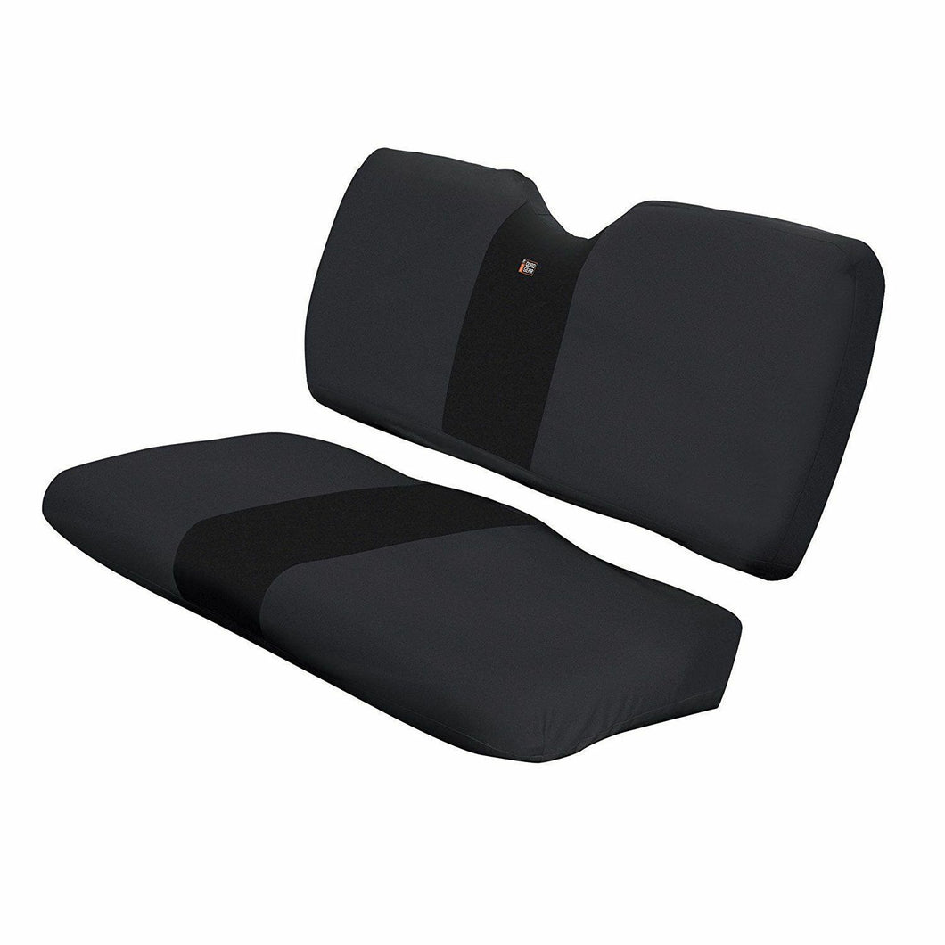 QUADGEAR #18-026-010401-00 POLARIS RANGER 800 900XP FULL SIZE SEAT COVERS SET BLACK - JT Cycle & ATV