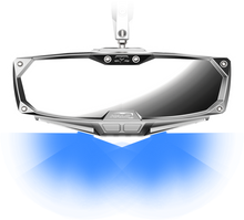 Load image into Gallery viewer, Seizmik #18020 Halo-RA LED UTV Rearview Mirror with Cast Aluminum Bezel – 2″ and 1.875″ Round Tube ROPS - JT Cycle &amp; ATV
